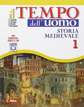 tempo dell\'uomo 1 +lab. storia scuola media