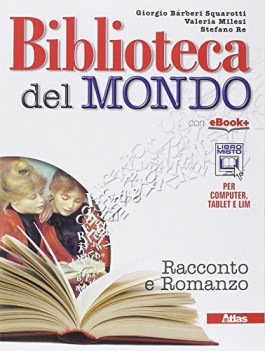 biblioteca del mondo (3t) italiano, antologia bn