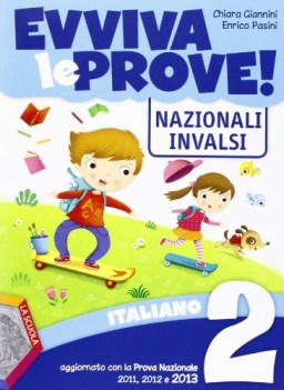 evviva le prove, italiano x 2 elem. libri vacanze