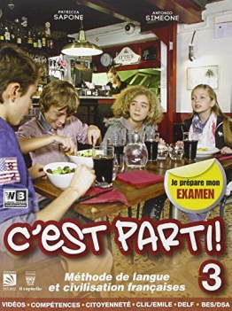 c\'est parti! 3 +cd francese, grammatica