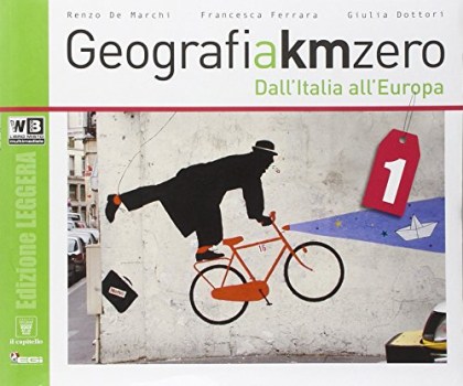 geografia a km zero ed.verde 1+atl. +dvd matematica sc.media