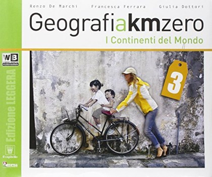 geografia a km zero ed.verde 3+atl. +dvd matematica sc.media