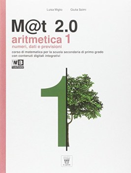 m@t 2.0, aritmetica 1 +geometria 1 +dvd matematica sc.media