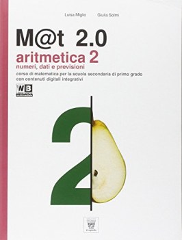 m@t 2.0, aritmetica 2 +geometria 2 +dvd matematica sc.media