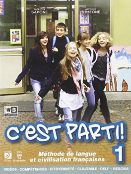 c\'est parti! 1 +dvd francese, grammatica