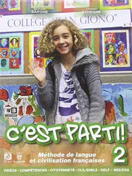 c\'est parti 2 +eb francese, grammatica