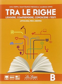 tra le righe b italiano, antologia bn