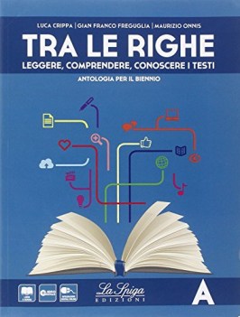 tra le righe a +gramatica italiano, antologia bn