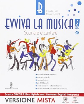 evviva la musica! b +eb musica,ed.mus.teatro,cine