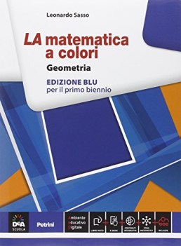 matematica a colori geometria blu +eb matematica ginn.,licei