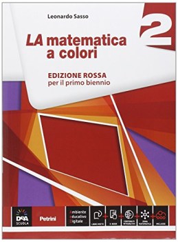 matematica a colori rossa 2 +eb matematica it e ip