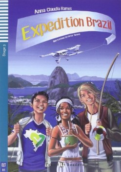 expedition brazil b1 (elt) +cd inglese, antol.e lett.