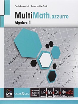 multimath.blu algebra 1 +eb matematica ginn.,licei