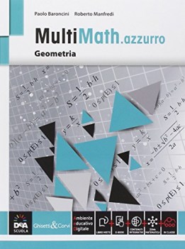 multimath.azzurro geometria +eb matematica ginn.,licei