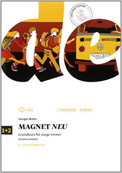 magnet neu ed.compatta 1+2 +quad. +cd tedesco, grammatica