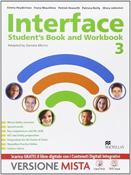 interface 3 student\'s book and workbook +eb (2t)