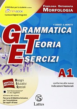 grammatica teoria esercizi a1+a2+b +web storia scuola media