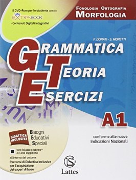 grammatica teoria esercizi a1+b+dvd storia scuola media