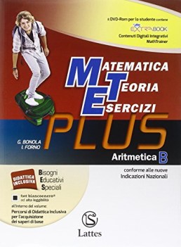 matematica teoria esercizi B plus ARITM.