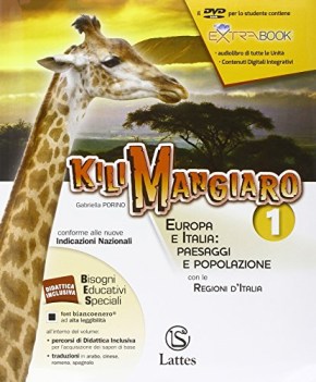 kilimangiaro 1 (3t) +dvd +web geografia sc.media