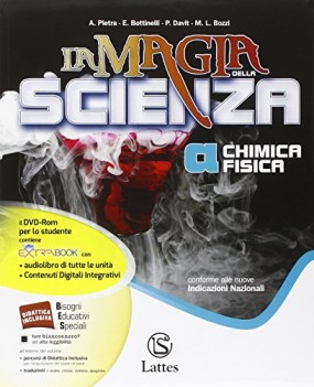 magia della scienza a+b+c+d (5t) +dvd scienze scuola media