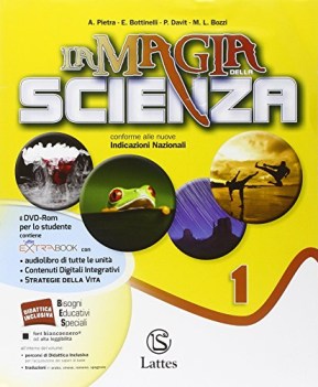 magia della scienza 1 (3t) +dvd scienze scuola media