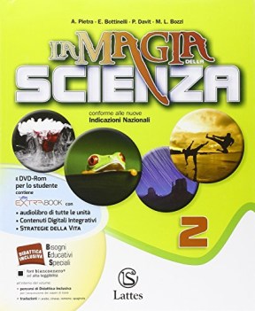 magia della scienza 2 +dvd scienze scuola media