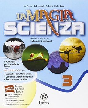 magia della scienza 3 +dvd scienze scuola media