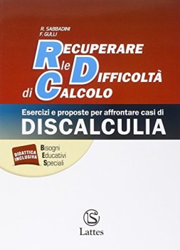 recuperare le difficolta di calcolo matematica ginn.,licei