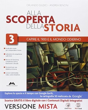 alla scoperta della storia 3 +eb (2t) storia scuola media