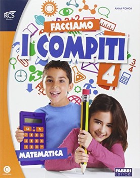 facciamo i compiti, matematica 4 libri vacanze