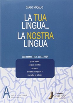 tua lingua nostra lingua a +eb italiano, gramm. medie