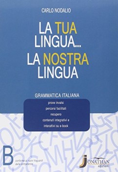 tua lingua nostra lingua b italiano, gramm. medie