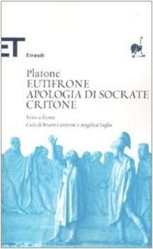 eutifrone apologia di socrate-critone (TF greco)