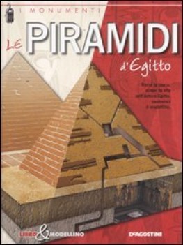 piramidi d\'egitto. libro e modellino