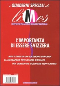 importanza di essere svizzera