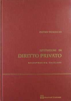 isitutuzioni di diritto privato 18 ediz.