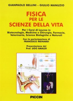 fisica per le scienze della vita