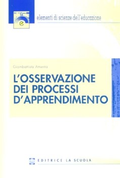 osservazione dei processi di apprendimento