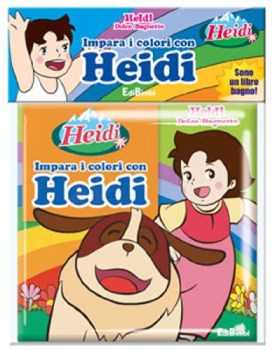 impara i colori con heidi (libro bagno)