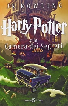 harry potter e la camera dei segreti 2 (copertina bianca)