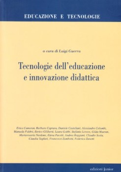 tecnologie dell\'educazione e dell\'innovazione didattica