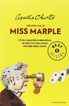 grandi casi miss marple c\' cadavere in biblioteca-delitto avr luogo-polvere ne