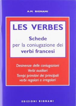 verbes schede coniugazione verbi francesi