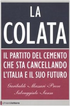 colata il partito del cemento che sta cancellando l\'italia e il suo futuro