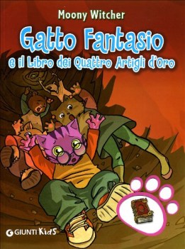 gatto fantasio e il libro dei quattro artigli d\'oro