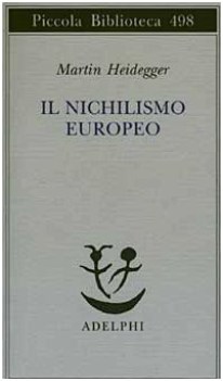 NICHILISMO EUROPEO