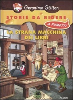 strana macchina dei libri (storie da ridere a fumetti)