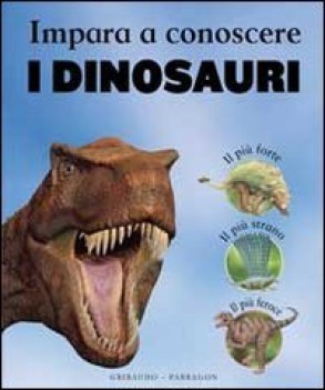 impara a conoscere i dinosauri