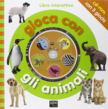 gioca con gli animali + cd-rom